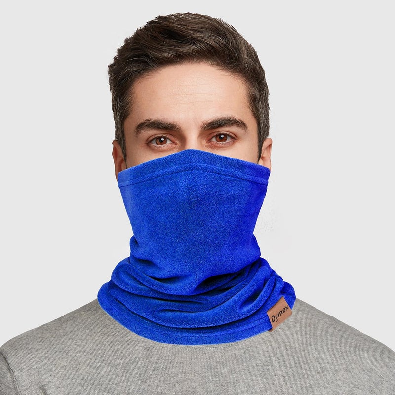 Dymex Winter Neck Warmer Gaiter Fleece Neck Cover Cotton Balaclava Windproof Face Cover Mask for Women Men - Image 2